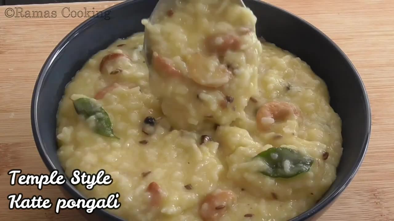 Recipe of katte pongali 😛
