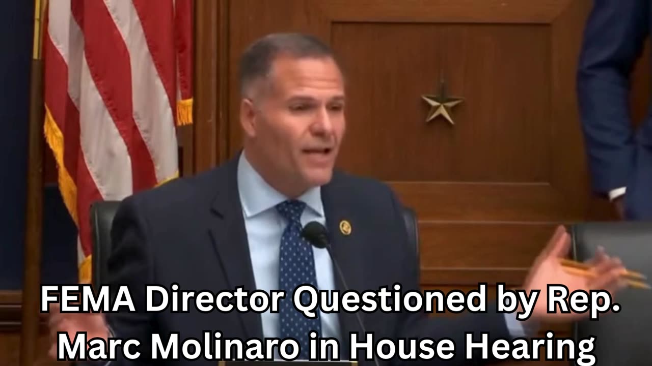 FEMA Director Questioned by Rep. Marc Molinaro in House Hearing