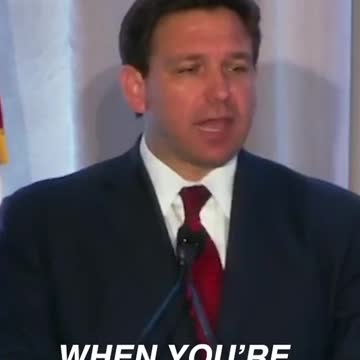 Protect De Santis against the Woke culture!!