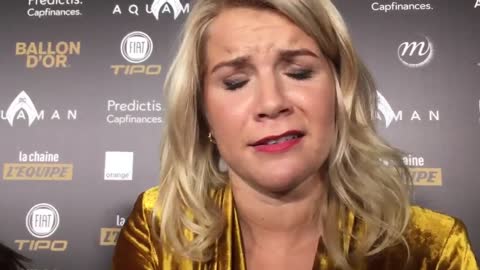 Ada Hegerberg post-awards show interview