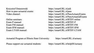 Exam LTAM exercise for August 12, 2021