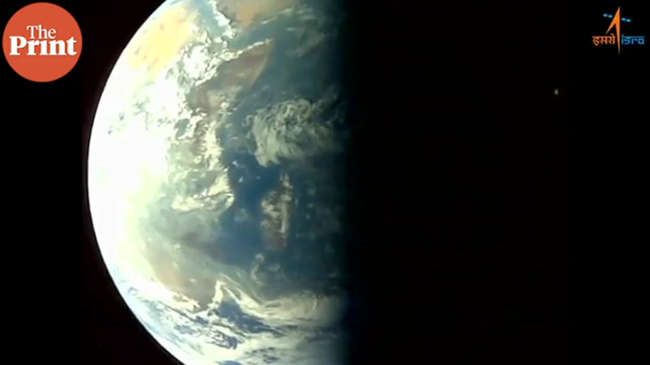 ISRO's Aditya-L1 takes images of Earth & the Moon