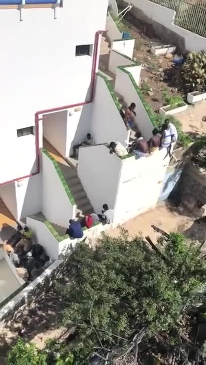 Migrants Party in Taxpayer-Funded Resort Pool while Spain Remains in Lockdown