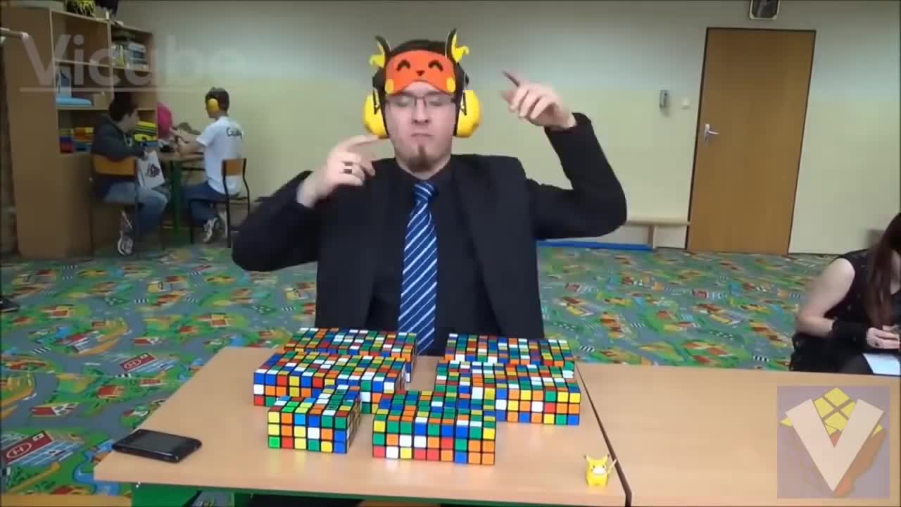 ALL RUBIK'S CUBE WORLD RECORD 2018!