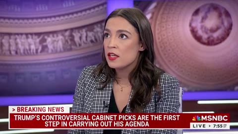 AOC on Tulsi Gabbard: "Her getting appointed is devastating... It's a pro war nomination."