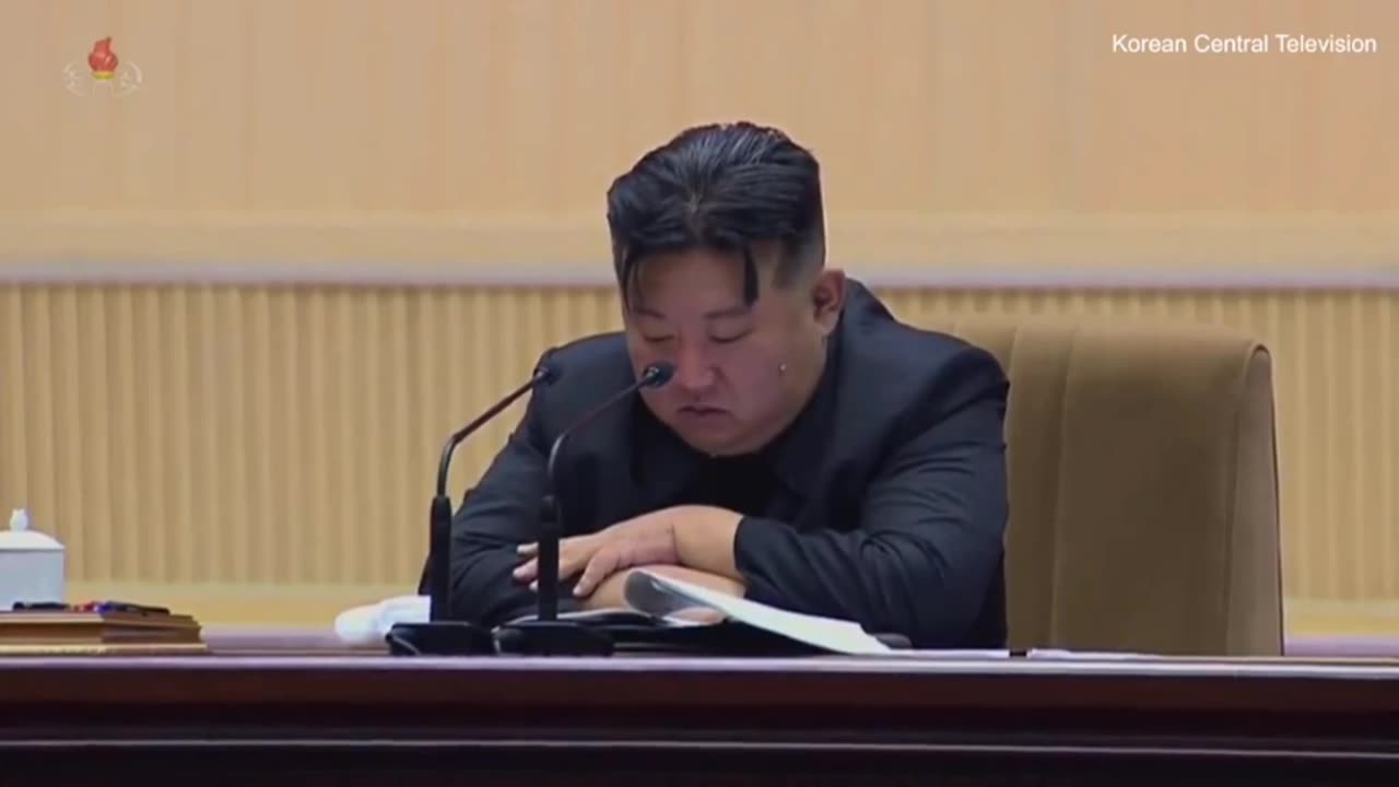 Kim Jong Un starts crying in front of women as he calls on them to have more children