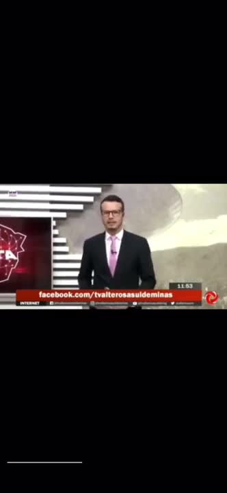 Collapse on live Tv!!! 🇧🇷