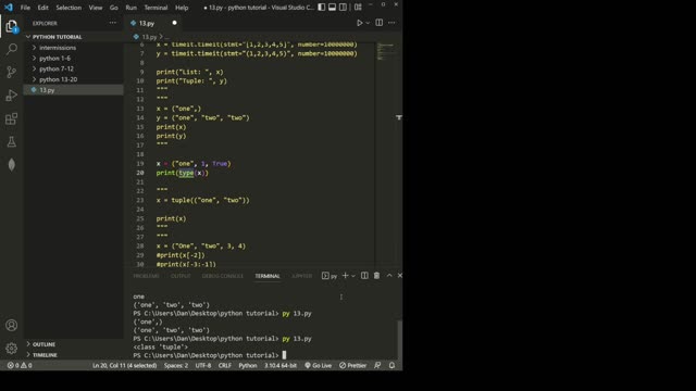 Intro to Python episode 13