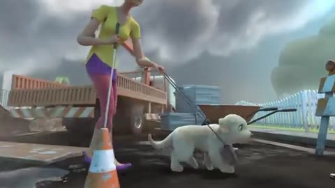 Minded little dog