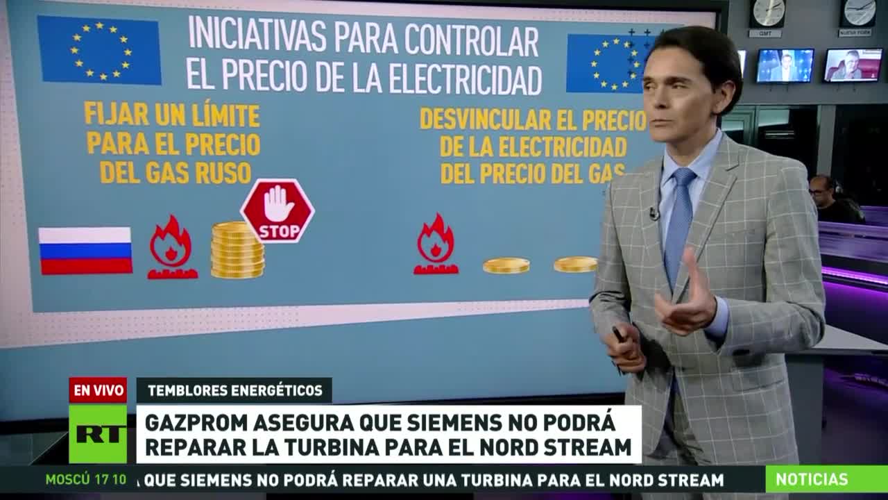 Gazprom afferma che non sarà in grado di riparare la turbina del Nord Stream.Questa decisione ha provocato critiche e indignazione nell'UE.Tuttavia, la società statale russa sostiene che il funzionamento del gasdotto non è possibile