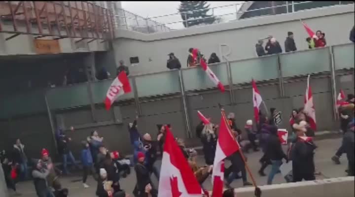 Calgary Freedom march