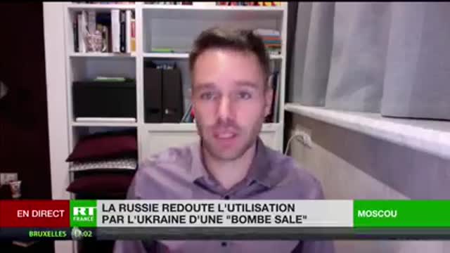 La Russie redoute l’utilisation par l’Ukraine d’une «bombe sale»