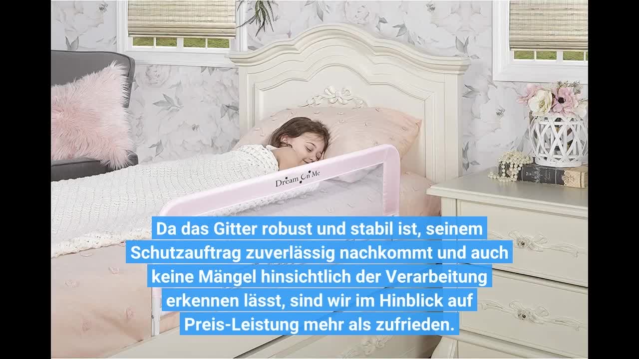 Safety 1st Portable Bed Rail, Bettgitter für Kleinkinder, Schlafzimmerzubehör für Jungen und Mädchen