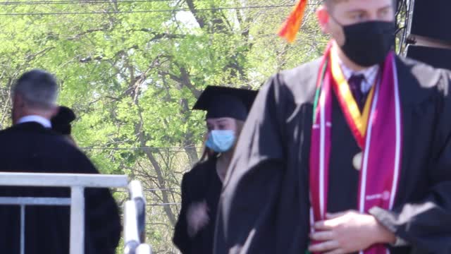 Jordan graduation from Simpson College