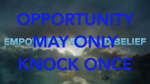 Empowered Beyond Belief Shorts - Opportunity Knocks