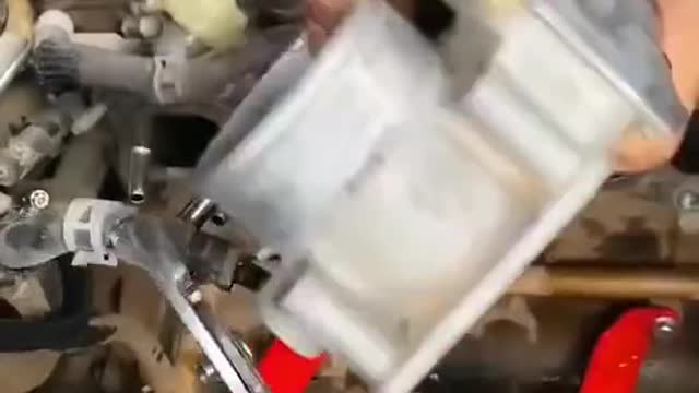 Automobile engine configuration, disassembly and maintenance