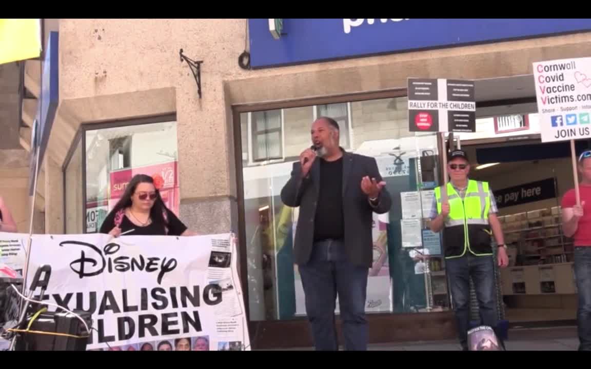 Speech at Rally for the Children, St Austell, Cornwall