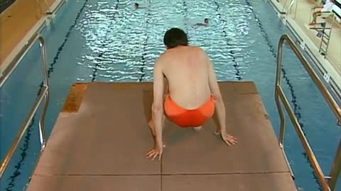 Mr Bean DIVE funny clips