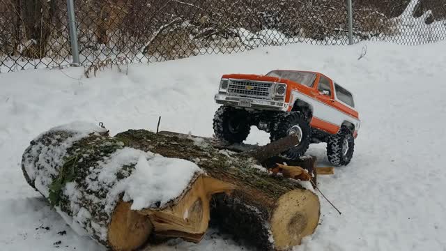 Traxxas TRX4 K5 Blazer Crawling Rc Car