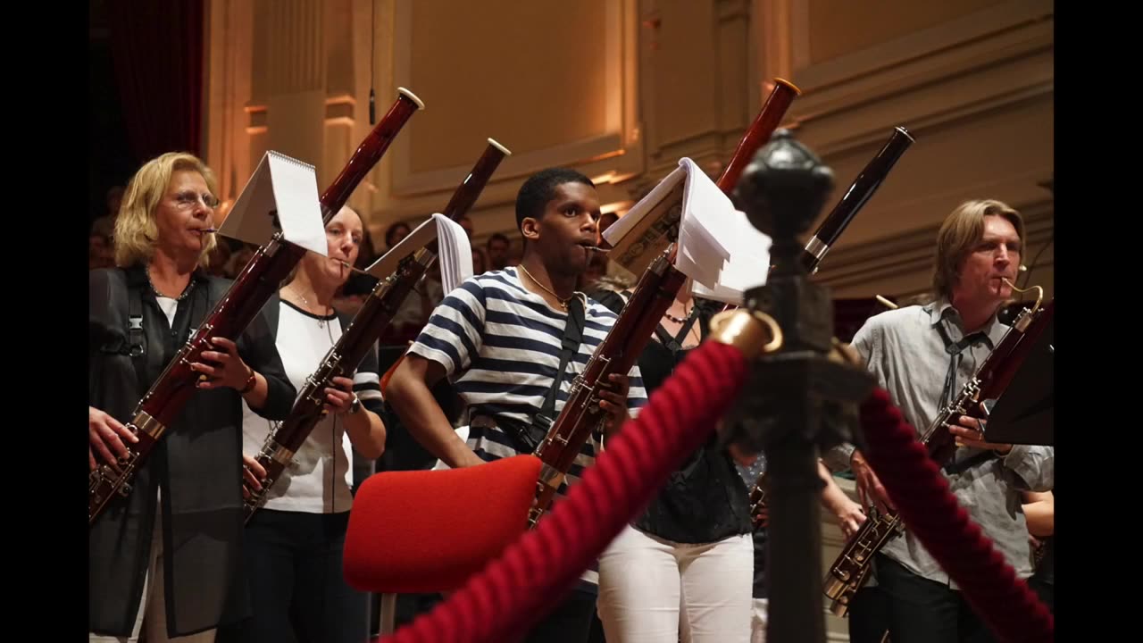 Cadenza in Mozart Bassoon Concerto, First Movement - with 20 extra bassoons