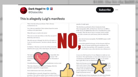 Fact Check: FAKE 'Manifesto' Supposedly By Luigi Mangione Posted On Substack -- Impersonation