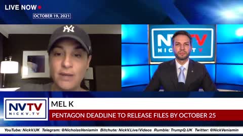 Mel K and Nicholas Veniamin 10-19-21