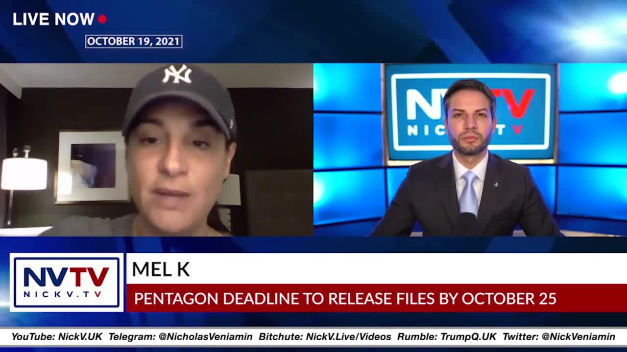 Mel K and Nicholas Veniamin 10-19-21