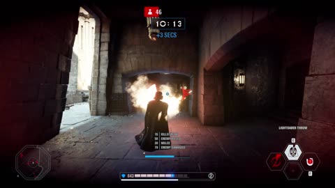 SWBF2: Arcade Onslaught Darth Vader Takodana Gameplay