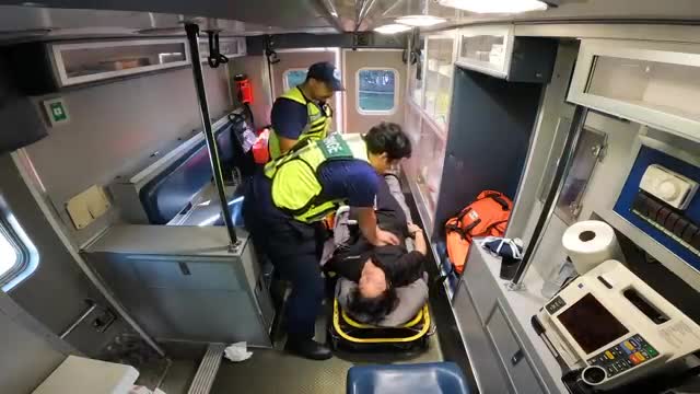 Stephen Sharer - ambulance took security guard