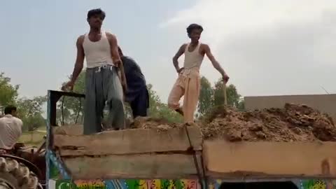 Saving our tractor from tbe must watch new funny videofunny clip songs pk 454 on 10