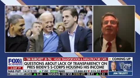 Joe Biden is lying about Hunter Biden deals, claims Rep. Tim Burchett