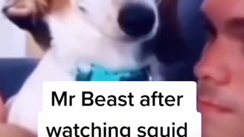 Mr. Beast after watching squid game