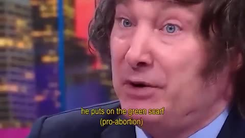 Argentina's Incoming President J. Milei: “You can't negotiate with these leftards, they are shit” 🤣