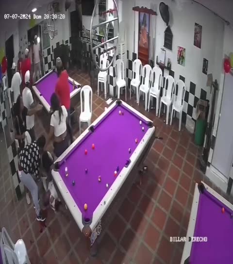 PELEA EN BILLAR EN SUCRE