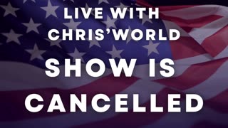 SHOW CANCELLED THIS EVENING - RETURNING TOMORROW 8PM EST