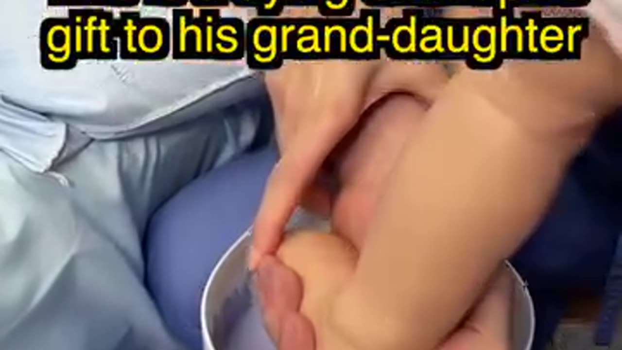 Dying grandpa leaves emotional gift