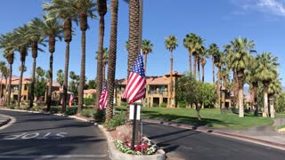 Patriotic Display Marriott Desert Springs Memorial Day