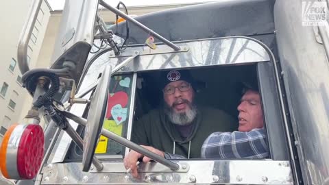The most beautiful thing - The Canadian Trucker protest