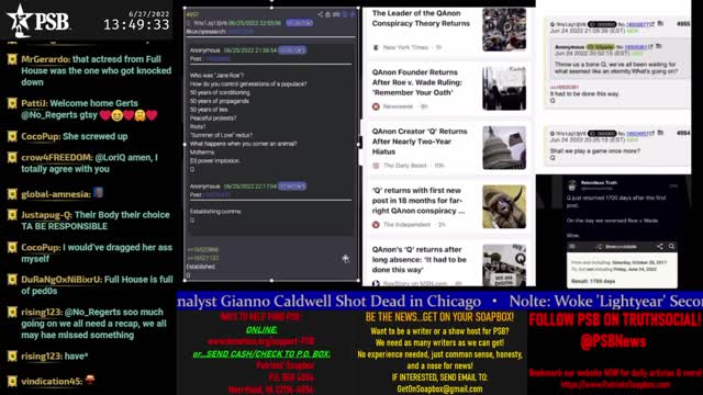 2022-06-27 13:00 EDT - "You Don't Say Gang"? : with No Regerts