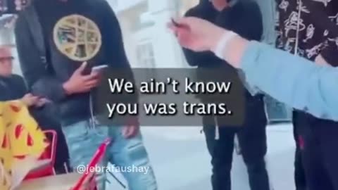 Tranny Records Him Being Made Fun Of