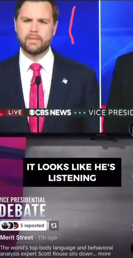 Body Language Expert | VP Debate