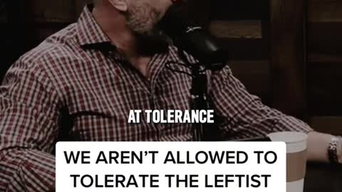 The Left was Christians to tolerance, acceptance, and celebration