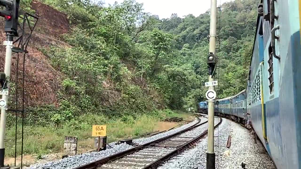 A View From the Moving Train