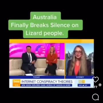 Ye lizards on the news