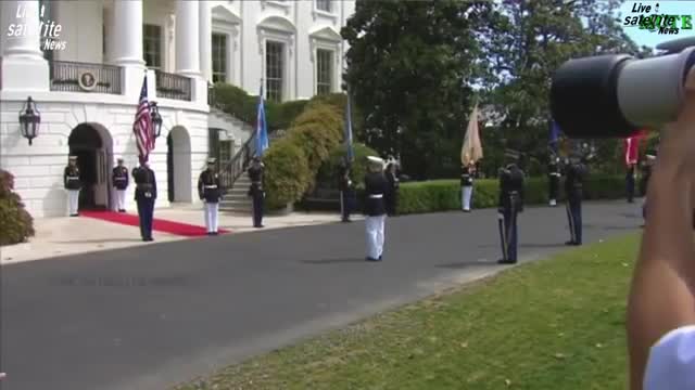 funny situation in Trumps welcome Argentina President Mauricio Macri