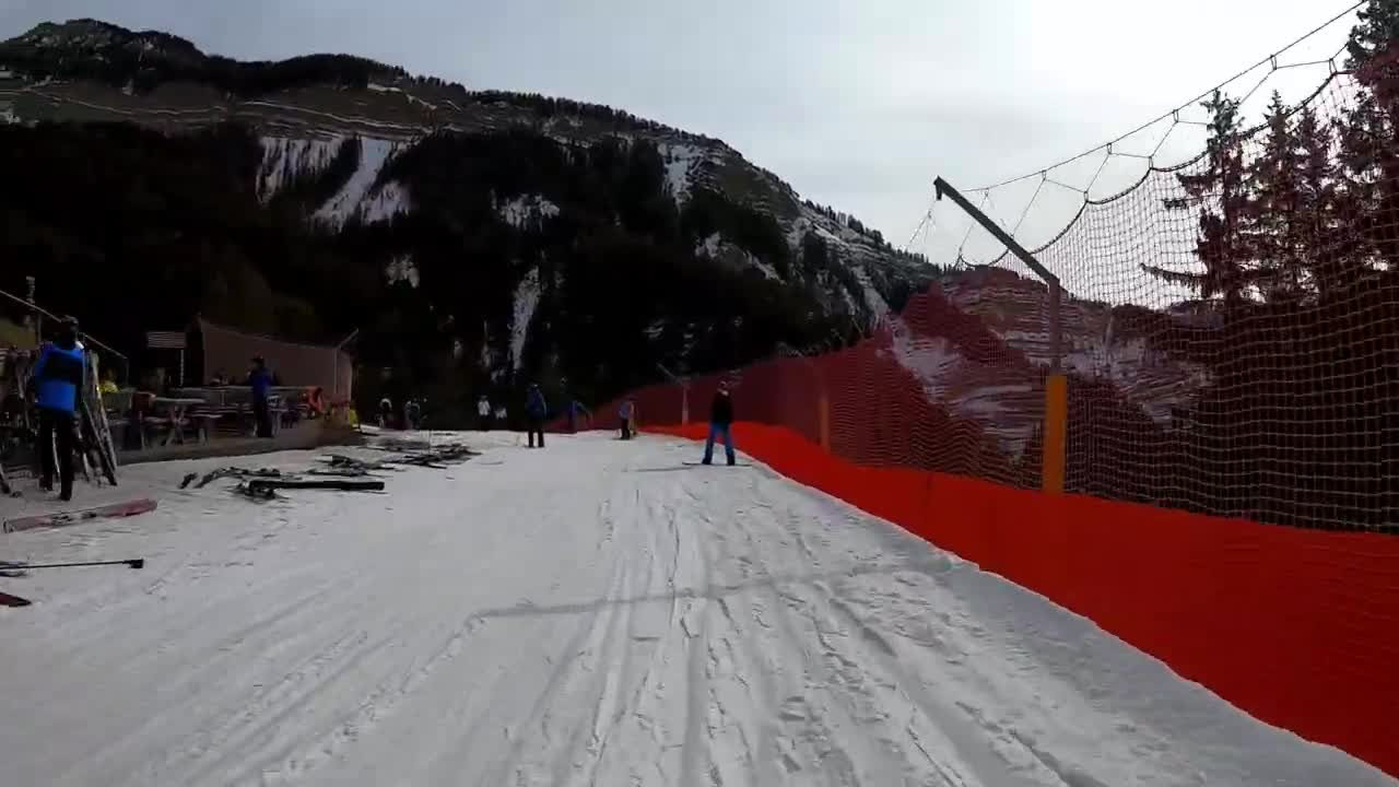 La Longia (Seceda-Ortisei), Val Gardena, Italian Dolomites - 9min of non-stop skiing