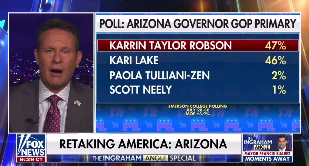 FOX News Shills for Kari Lake's Opponent, Claiming She's Down 1% in Polls -- SHAMELESS UNIPARTY