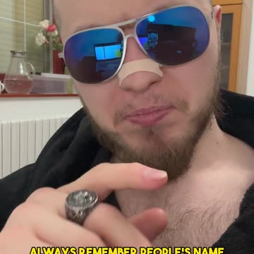 Always remember People's Names