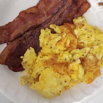 Eggs and bacon
