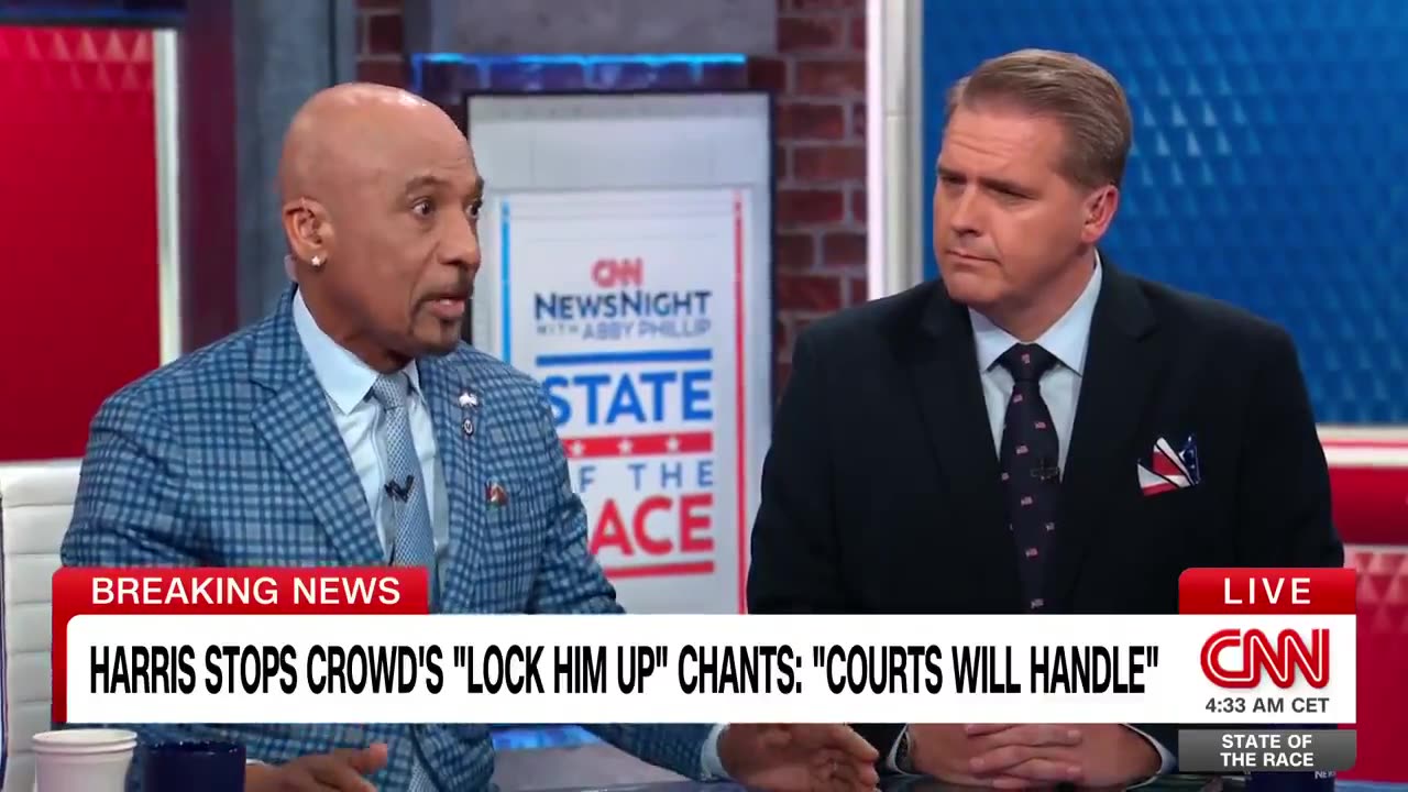 Deep State actor Montel Williams Fake Cries as he sticks up for Kamala Harris